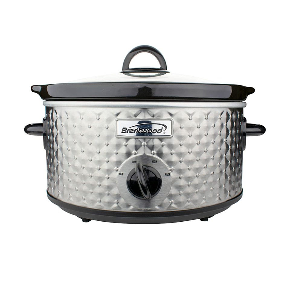 3.5-Quart Diamond-Pattern Slow Cooker