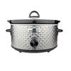 3.5-Quart Diamond-Pattern Slow Cooker view 1