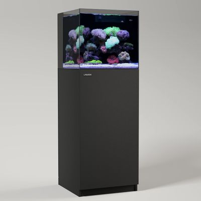 LANDEN Wooden Aquarium Stand & Cabinet, 20 Gallon Fish Tank, 17.7x17.7in