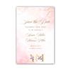 30 save the dates wedding watercolor letter blush pink gold photo paper view 1