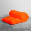 BedDecor 200 GSM Down Alternative Super Soft Premium Quality Microfiber Filling Comforter 600TC Solid 100% Egyptian Cotton (Orange,Full) view 2