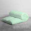 BedDecor 400 GSM Down Alternative Super Soft Premium Quality Microfiber Filling Comforter 600TC Solid 100% Egyptian Cotton (Aqua Blue,Full) view 2