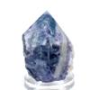61mm Purple Blue Fluorite Rough Point Sparkling Natural Crystal Specimen Collectible UV Reactive Mineral Gemstone - China view 2
