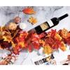 2 Pack Artificial Maple Leaf Garland with Fruits, 5.9ft Fall Leaves Hanging Vine for Wall Doorway Backdrop Fireplace Wedding Party Decorations view 3
