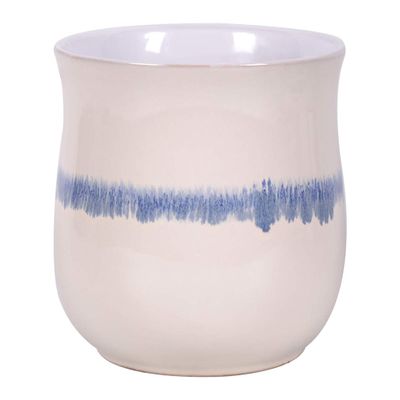 Blue Sky Ceramic Franswa Reactive 6.5'' Flower Pot