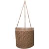 Blue Sky Ceramic Hanging Majestic 5" Flower Pot, Multi Color view 1