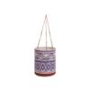 Blue Sky Ceramic Hanging Darlington 6.5'' Flower Pot, Multi Color view 1