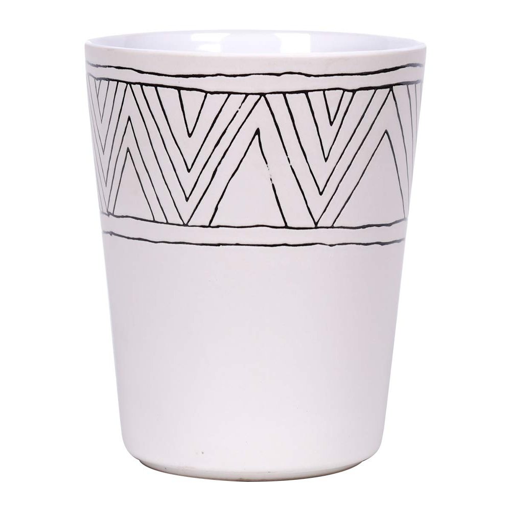 Blue Sky Ceramic Mojave 6.5'' Flower Pot, Multi Color
