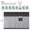 Zinus 12 Inch Comfort Support Cooling Gel Hybrid Mattress, Queen, Euro Top Innerspring Mattress, Motion Isolating Pocket Springs, Mattress in A Box view 4