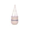Blue Sky Ceramic Hanging Franswa Reactive 6.5'' Flower Pot, Multi Color view 1