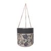 Blue Sky Ceramic Hanging Rambling Floral 5'' Flower Pot view 1