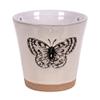Blue Sky Ceramic Hanging Bella Butterfly 6.5" Flower Pot, Multi Color view 1