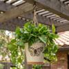 Blue Sky Ceramic Hanging Bella Butterfly 6.5" Flower Pot, Multi Color view 2
