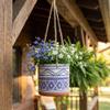 Blue Sky Ceramic Hanging Darlington 5'' Flower Pot view 2