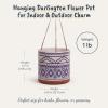 Blue Sky Ceramic Hanging Darlington 5'' Flower Pot view 3