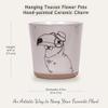 Blue Sky Ceramic Hanging Toucan 6.5'' Flower Pot view 3