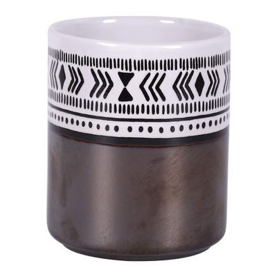Blue Sky Ceramic Currumba 5" Flower Pot, Multi Color