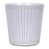 Blue Sky Ceramic Angelo Stripe 5'' Flower Pot view 1