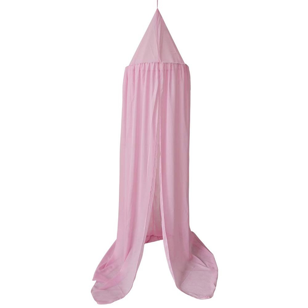 heaven2017 240cm Bedroom Bed Curtain Canopy Hanging Summer Mosquito Net Decor for Kids Pink