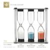 Teabloom Tea Timer - 2 Minutes for Light-Strength White/Green Teas, 3 Minutes for Medium-Strength Black/Oolong Teas, and 5 Minutes for Full-Strength Black/Oolong/Herbal Teas view 3