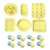 46PCS Silicone Bakeware Set Cake Molds Set For Baking, Including Baking Pan, Cake Mold, Cake Pan, Toast Mold, Muffin Pan, Donut Pan, And Cupcake Mold Silicone Baking Cups Set view 1