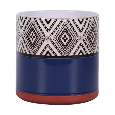 Blue Sky Ceramic Chindon 6.5'' Flower Pot