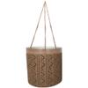 Blue Sky Ceramic Hanging Majestic 6.5" Flower Pot, Multi Color view 1