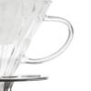 4 Cup Glass Dripper by Yama Glass I Pour Over Coffee Dripper with Cone Shape I Made of Thick, Heat Resistant Glass I Coffee Glass Dripper with Glass Handle, Shining Base view 4