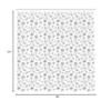 Ambesonne Sea Shells Shower Curtain, Hand Drawn Monochrome Nautical Elements Helm Anchor Starfish Design, Cloth Fabric Bathroom Decor Set with Hooks, 69" W x 84" L, White and Charcoal Grey view 3