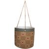 Blue Sky Ceramic Hanging Cranston 6.5" Flower Pot, Multi Color view 1