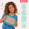 Bentgo Kids Prints Leak-Proof, 5-Compartment Bento-Style Kids Lunch Box - Ideal Portion Sizes for Ages 3-7, Durable, Drop-Proof, Dishwasher Safe, & PFAS & BPA-Free Materials (Tropical) view 3