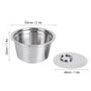Reusable Coffee Filters Holder, Coffee Capsules Cup, Stainless Steel Reusable Coffee Pfilters Refillable Coffee Capsule Cup Compatible with Coffee Maker(red) view 4