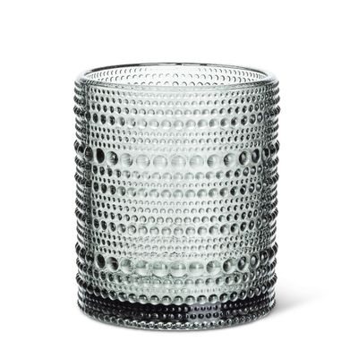 Abbott Collection Pebble Finish Tumbler, 3 inches high, Grey