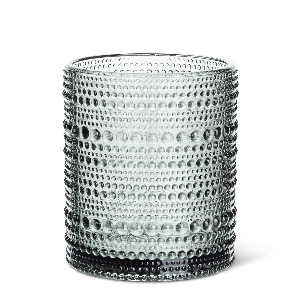 Abbott Collection Pebble Finish Tumbler, 3 inches high, Grey