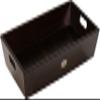 Moa Mocha-Shield Large Solid Teak Amenities Serving Tray view 1