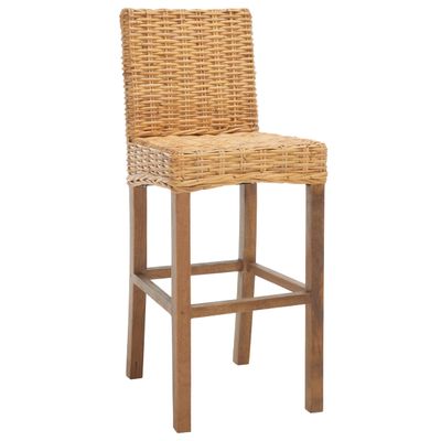 Safavieh Home Tobie Natural Rattan 30-inch Bar Stool