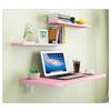 Fold Down Wall Desk Folding Wall Tables Wall-Mounted Drop-Leaf Table Kitchen and Dining Table Computer Table Study Desk Double Support Side Table view 2