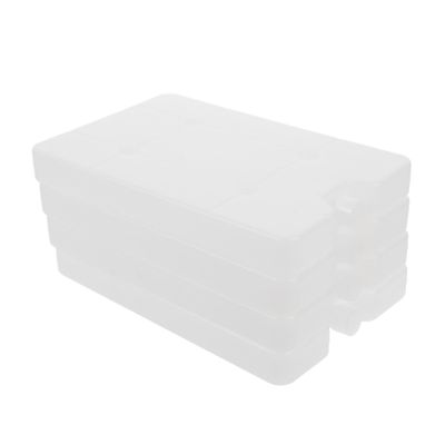 BESPORTBLE Backpack Cooler 4Pcs Thin Freezer Packs Ice Packs for Lunch Boxes Reusable Freezer for Daily Use (Without Liquid) Portable Cooler