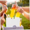 BESPORTBLE Backpack Cooler 4Pcs Thin Freezer Packs Ice Packs for Lunch Boxes Reusable Freezer for Daily Use (Without Liquid) Portable Cooler view 3