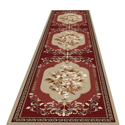 Rug Runner for Hallway, Welcome Carpet Doormat Living Room Bedroom Bay Window Long Hallway Hall Runner, Coffee Table Pad, Tailorable, Customizable ALGFree (Color : D, Size : 1.1x3m)