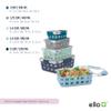 Ello Duraglass Mixed Meal Prep Sets Leak-Proof Glass Food Storage Containers with Silicone Sleeves and Airtight BPA-Free Lids, Dishwasher, Microwave, and Freezer Safe view 3