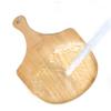 12 Inch Pizza Peel, Round Cutting Board with handle Pizza Serving board Spatula Paddle- Premium Natural Bamboo - Perfect for Homemade Pizza, Bread Baking, Cutting Fruit, Vegetables, Cheese view 4
