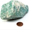 300g 4.5" Rich Green w/Blue Amazonite Rough Natural Sparkling Feldspar Gemstone Crystal Mineral Raw Specimen - Russia view 4