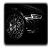 R8 Super Car Wall Art Decor Picture Painting Poster Print on Canvas Panels Pieces - Sport Car Theme Wall Decoration Set - Sports Car Wall Picture for Showroom Office 23 by 40 in view 1