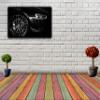 R8 Super Car Wall Art Decor Picture Painting Poster Print on Canvas Panels Pieces - Sport Car Theme Wall Decoration Set - Sports Car Wall Picture for Showroom Office 23 by 40 in view 2