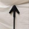 DRH Steel Tipped Harpoon - Distressed Solid Wood Nautical Decor - Fishing Spear with Metal Rod - Perfect Decorative Fishing Harpoon Spear Gift for Sailors (Double Fluke) view 4