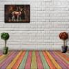 Animated Forest Wall Art Decor Picture Painting Poster Print on Canvas Panels Pieces - Nature Theme Wall Decoration Set - Wilde Wall Picture for Creative Space 17 by 30 in view 2