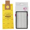 12 50688 Bags + 1 EF-1 HEPA Media Filter Kit. Compatible with Kenmore Progressive Upright Vacuums. 12 Style U/L/O 2-PLY Bags 50688 + 1 Sears EF-1 Filter 20-53295 86889 view 1