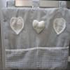PAGO POCO Bows Design Oven Cover Size 46 x 35 Colour: Grey/Beige New 2020!!! ! grey view 1