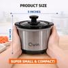 0.65 qt slow cooker warmer, fondue pot set,chocolate melting pot view 2